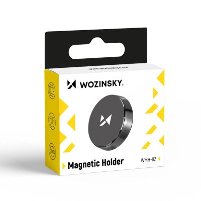 7. Wozinsky Selbstklebende magnetische Auto-Armaturenbretthalterung Schwarz (WMH-02)