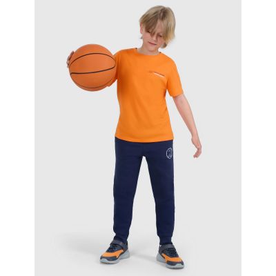 4. Jungen-T-Shirt mit Aufdruck, regulär, Größe 4F 4FJWAW25TTSHM2415-70S