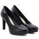 4. Sergio Leone 1438 schwarze Plateau-Pumps