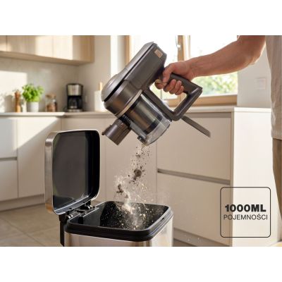 14. ELDOM Akku-Staubsauger OB210 2-in-1 Vertikal- und Handstaubsauger 40 Min. BLDC-Motor Vier Lademöglichkeiten