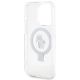7. Karl Lagerfeld Ring Stand Karl&Choupette MagSafe Hülle für iPhone 13 Pro / 13 – weiß