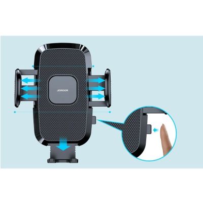 3. Joyroom Autotelefonhalterung mit flexiblem Arm für Armaturenbrett oder Windschutzscheibe, schwarz (JR-ZS259)