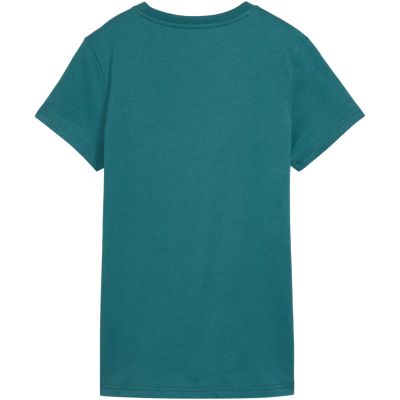 2. Puma Damen ESS Small No. 1 Logo T-Shirt (Grün, Größe 682373, Größe 41)