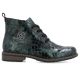 10. Damen-Lackstiefeletten in grüner Kroko-Optik Rieker 71205-90