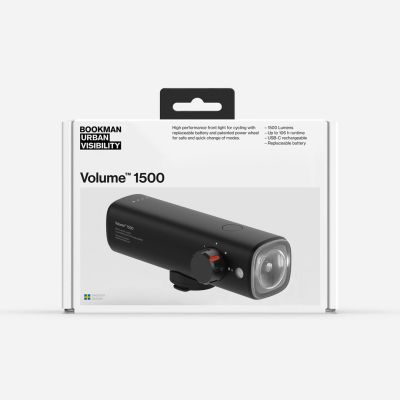3. BOOKMAN Volume Front 1500 Fahrradlicht - HIER