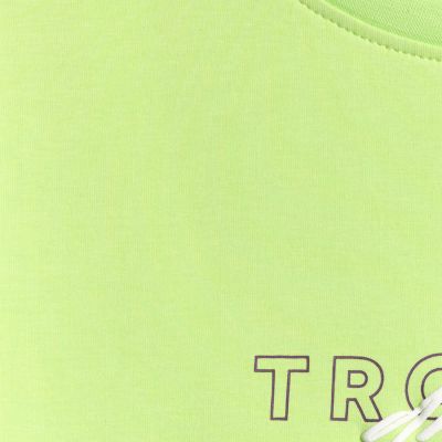 5. Damen-T-Shirt 4F F2717 hellgelb 4FWSS26TTSHF2717 73S