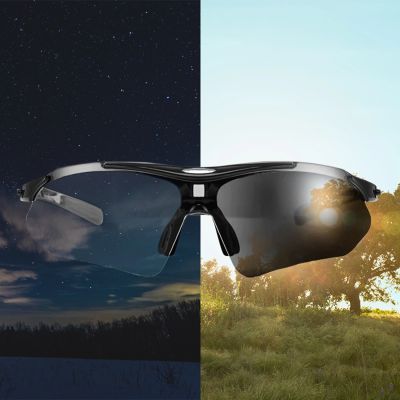 5. Rockbros 10143 photochrome UV400-Fahrradbrille – Schwarz