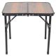 13. Klappbarer Campingtisch 60 x 45 x 25/56 cm, Holz
