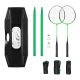 74. ZSB 3in1 Badmintonnetz-Set + Tennisnetz + Volleyballnetz 
