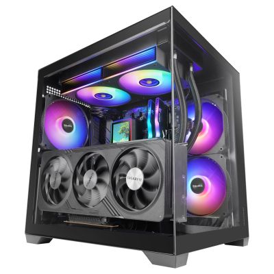 2. TACENS MARS MC-VIEW3 3xARGB USB-C mATX- Gehäuse