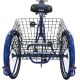 10. Dreirad, 24 Zoll, Marineblau, Shimano 7-Gang, Unterrahmen 1060965