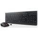 2. Lenovo Essential Kabelloses Tastatur- und Maus-Set – US-Englisch mit Euro-Symbol, Schwarz