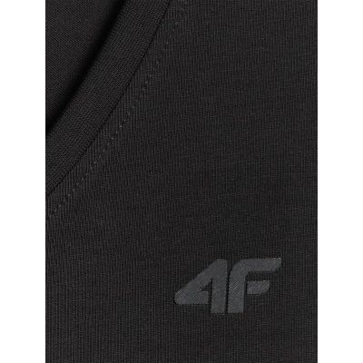 4. Basic-T-Shirt für Damen mit V-Ausschnitt 4F 4FWMM00TTSHF3307-20S