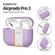 4. Tech-Protect Silikonhülle für AirPods Pro 3 – Lila