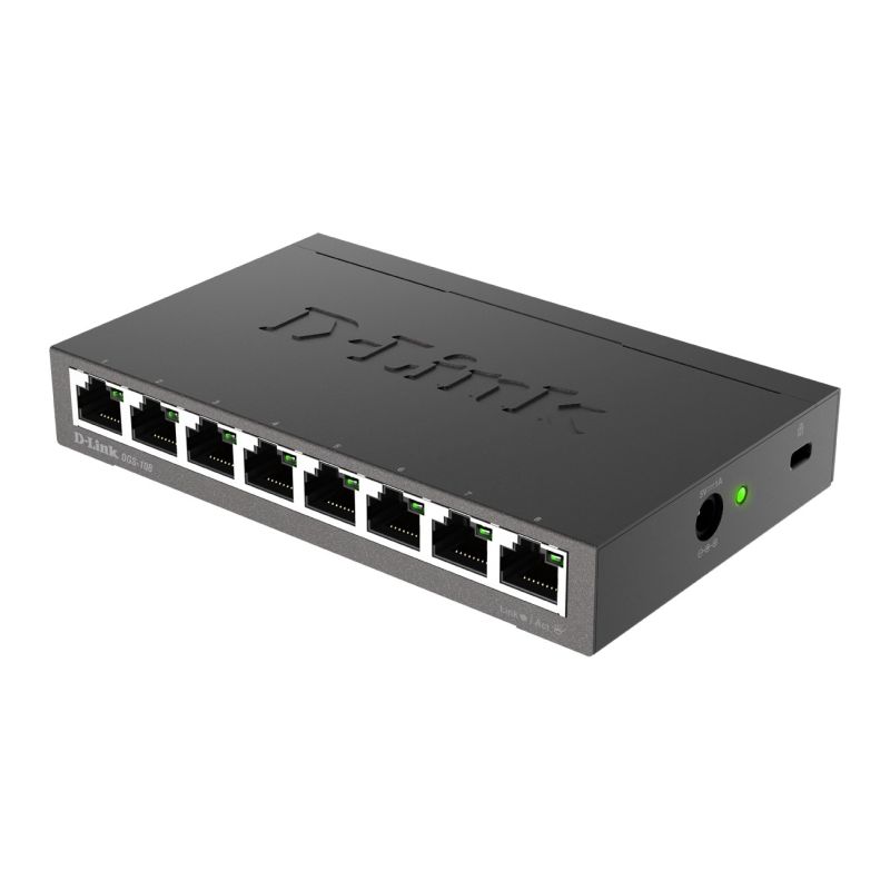 2. D-Link DGS-108 Schwarz