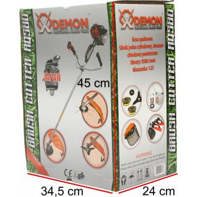 DEMON RQ580 Benzin-Freischneider mit Faden