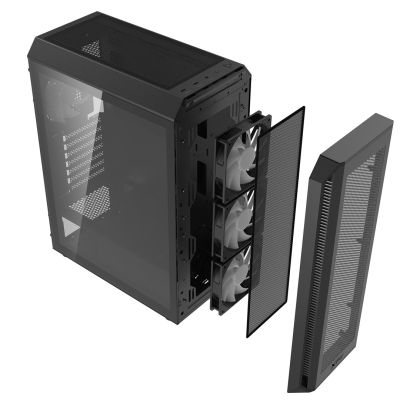 35. XPG VALOR AIR PLUS Midi Tower Schwarz