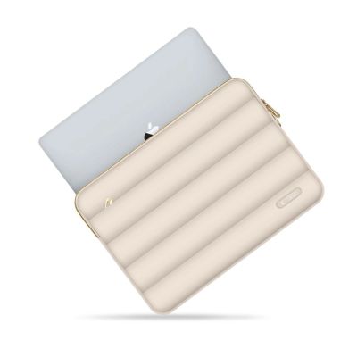 3. Tech-Protect Puffy Laptoptasche 15-16 – Beige