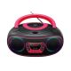 2. Denver TCL-212BT PINK tragbarer CD-Player, schwarz, pink