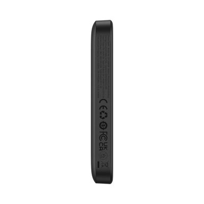5. Baseus Magnetic Mini Air 6000mAh 20W Powerbank mit induktiver Ladefunktion und Baseus Simple USB-C-Kabel (20V/3A) 30cm – Schwarz