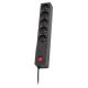 2. Lestar ZX 510 GA K:CZ 1,5M Steckdosenleiste (5 x UTE; 10 A; 1,5 m; schwarz)