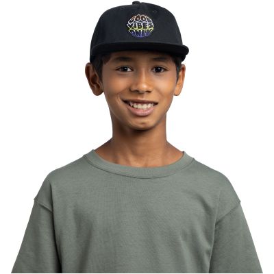 Kinder-Snapback-Cap BUFF SNAPBACK CAP SOLID BLACK