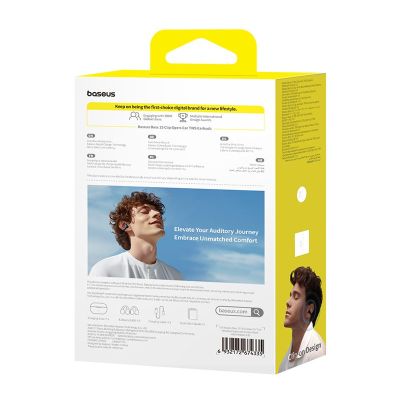 7. Baseus 15 Clip Open-Ear Air Kopfhörer Schwarz