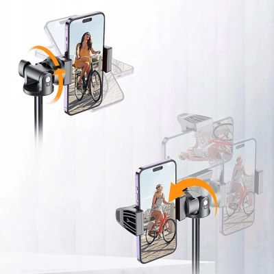 5. Tech-Protect L03S Bluetooth-Selfie-Stick mit Fernbedienung, Stativ bis 148 cm und 180 Kopf – Weiß