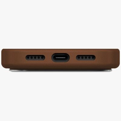 5. Uniq Lyden Magclick Ladehülle für iPhone 17 Pro – Braun