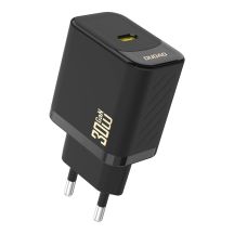 Dudao A27P 30W PD GaN USB-C Wandladegerät - Schwarz