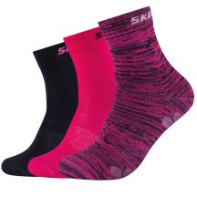 Skechers 3PPK Wm Mesh Ventilationssocken SK41053-0401 Pink 27-30