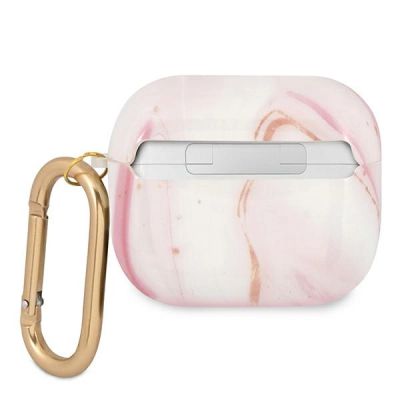 2. Guess GUA3UNMP AirPods 3 Cover Pink/Pink Marble Collection