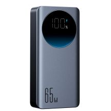Joyroom JR-PBF05 Pro 30000mAh 65W Powerbank mit Digitalanzeige, 2x USB-C, 1x USB-A - Schwarz