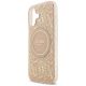 6. Guess IML Flowers Electro Pearl Strap MagSafe iPhone 17 Hülle - Pink