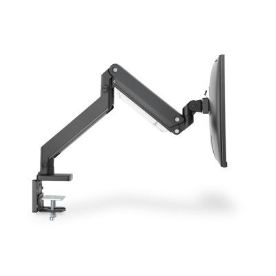16. Einzelner Tischarm mit Klemme für 1xLCD mit Gasfeder, max. 35 Zoll und 15 kg