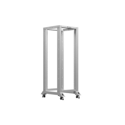 6. LANBERG 19-Zoll 32U 600x800 graues offenes Rack