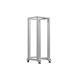 6. LANBERG 19-Zoll 32U 600x800 graues offenes Rack