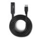 4. Lindy 43376 USB-Kabel USB 3.2 Gen 1 (3.1 Gen 1) 10 m USB A USB C Schwarz