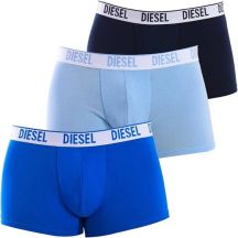 Diesel Herren-Boxershorts Shawn, 3er-Pack, blau, modisch, Baumwolle