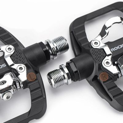 5. Rockbros PD303 Half-Lock Plattform-Fahrradpedale – Schwarz