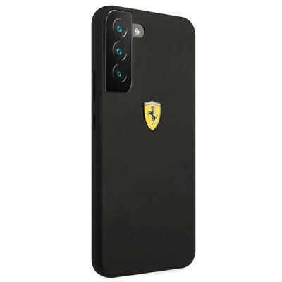 4. Ferrari FESIHCS22MBK S22+ S906 schwarz/schwarz Hardcase On Track Silicone