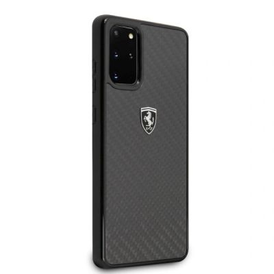 3. Ferrari Hardcase FEHCAHCS67BK S20+ G985 schwarz/schwarz Carbon Heritage