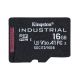 3. KINGSTON microSDHC 16GB Industrial C10 A1 pSLC Karte