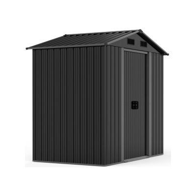 3. Metall-Gartengerätehaus 125 x 195 x 207 cm