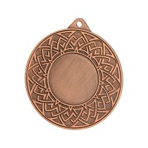 Bronzemedaille mit Platz für ein 25-mm-Emblem – Stahl