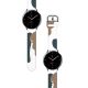 2. Strap Moro für Samsung Galaxy Watch 45 / 46 / 47 mm Silikonarmband Uhrenarmband - Muster 1