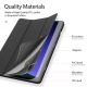 7. Dux Ducis Domo Flip- und Smart-Sleep-Hülle für Samsung Galaxy Tab S9 – Schwarz