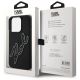 8. Karl Lagerfeld 3D Rubber Signature Case für iPhone 15 Pro Max - Schwarz
