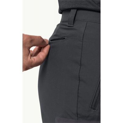 4. Jack Wolfskin Active Track Shorts Herren phantom black (1503791_6350)