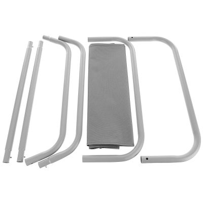 14. Faltbarer Garten- und Strandstuhl mit Tasche, grau, Enero Camp